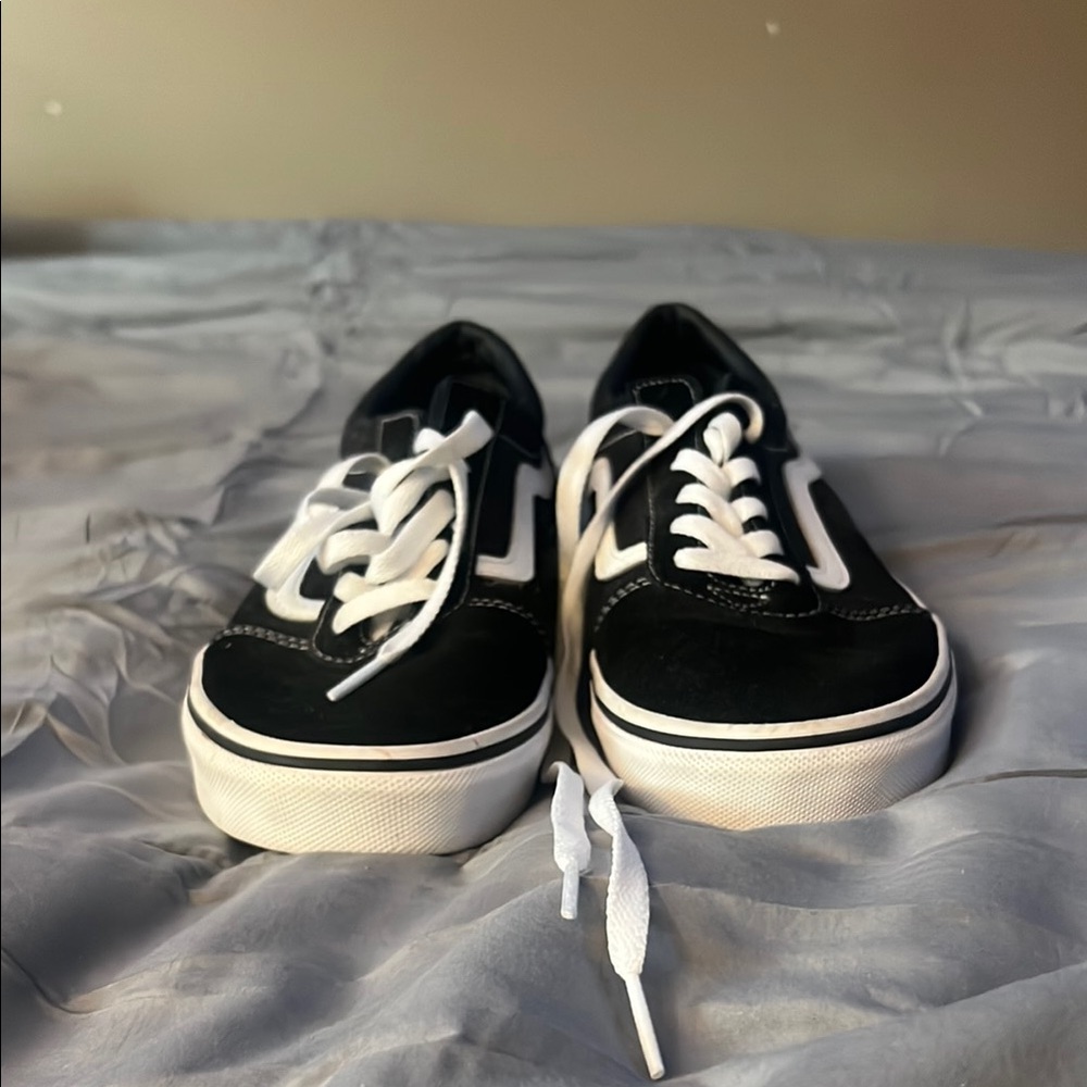 Vans Black and White Sneakers